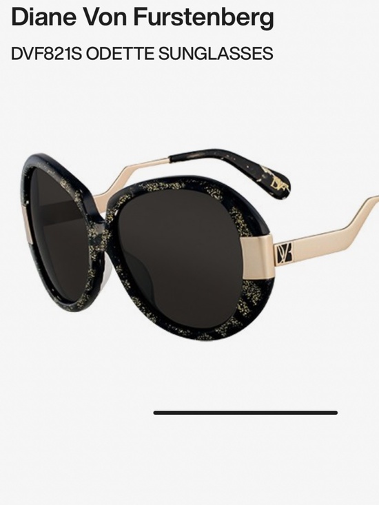 DVF Odette Sunglasses.  New with Case!